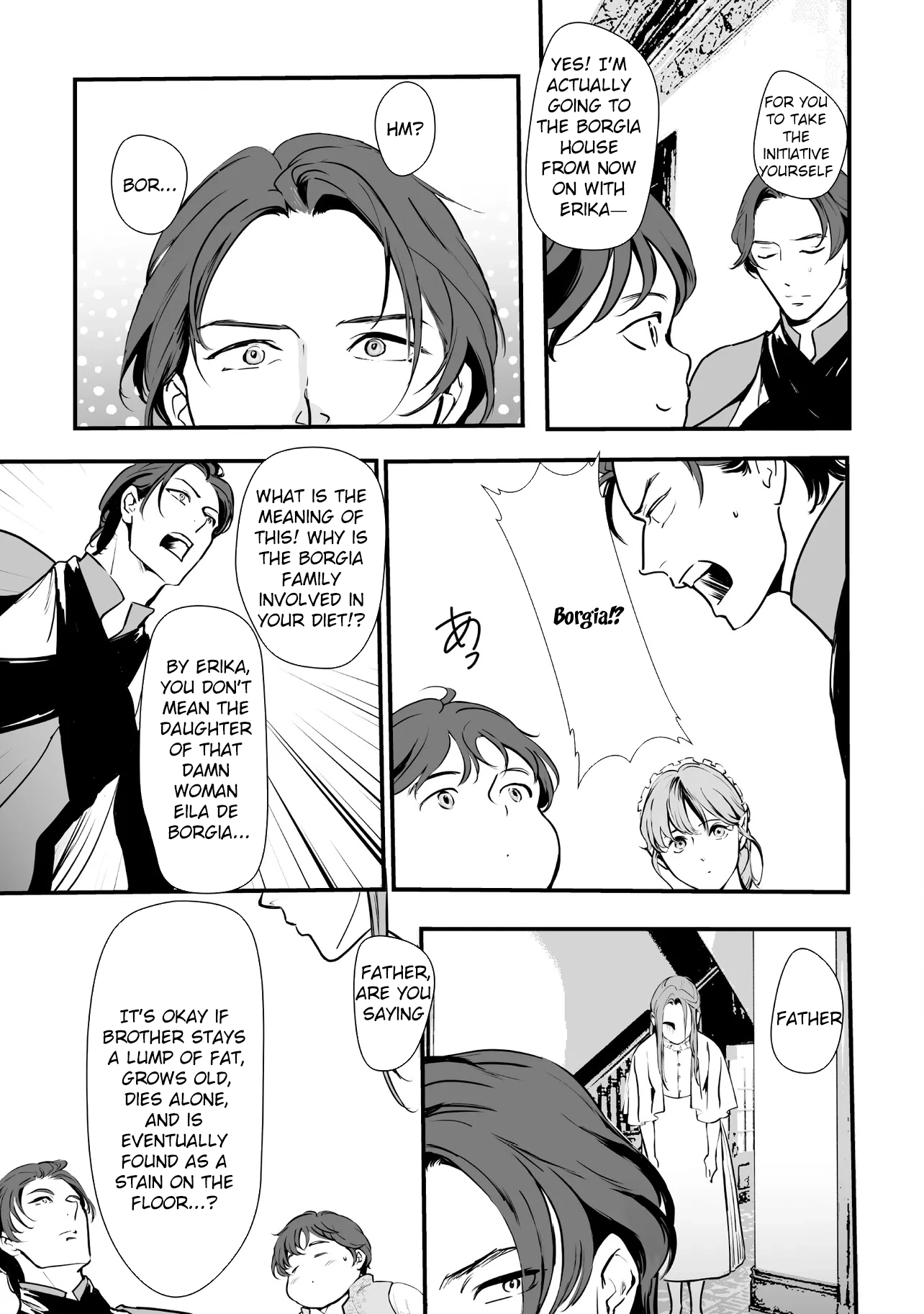 "Reborn as a Fat Villain Noble in an Eroge , Losing Weight and Avoiding Ruin for a Slow Life. Chapter 4 Page 22
